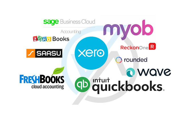 do quickbooks, xero accounting, bookkeeping and file setup