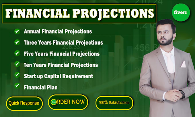 do financial projections, forecast and financial model