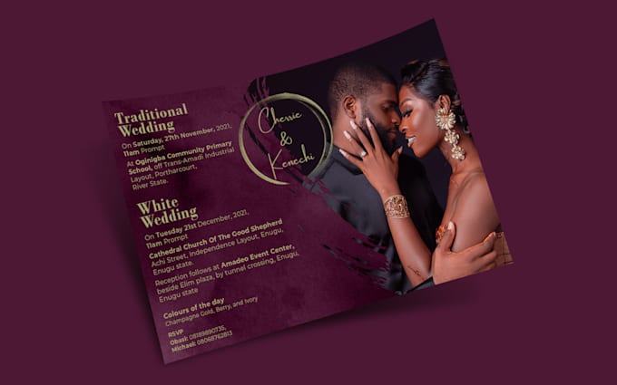 design a clean, unique, professional flyer
