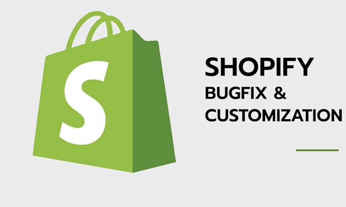 fix shopify errors, bugs and technical issues