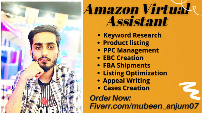 Hire a freelancer to manage your amazon seller central