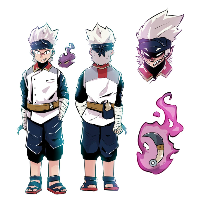 Draw your character sheets by Sweetysalad Fiverr