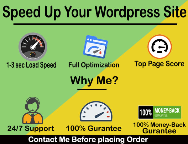 do wordpress speed optimization,speed up and fix speed issue