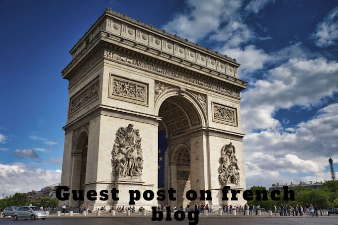 publish a high quality guest post on a top french site