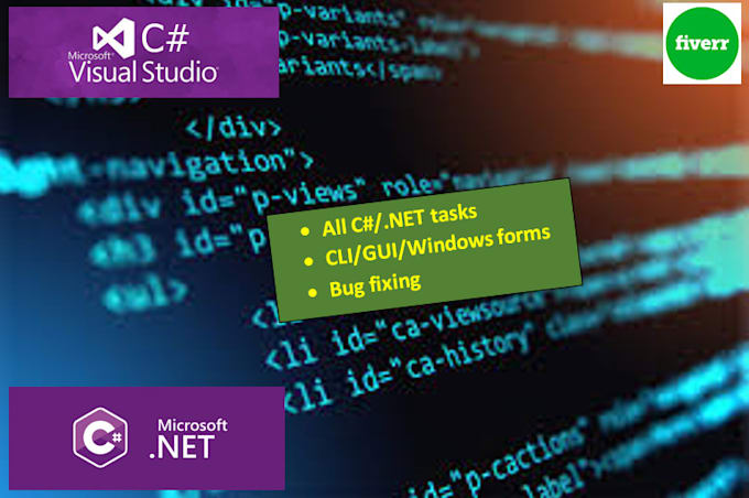Help you in all c sharp cs, dotnet problems and projects by Supun ...