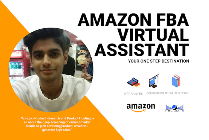 Be your expert amazon fba virtual assistant by Hassanamz | Fiverr