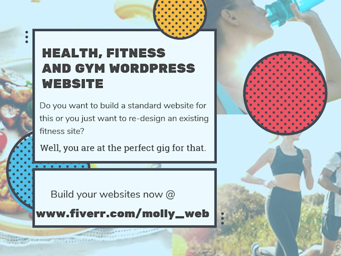 Build Health Fitness And Gym Website On Wordpress By Molly Web