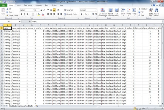 do restaurant or food menu data entry with fastest delivery
