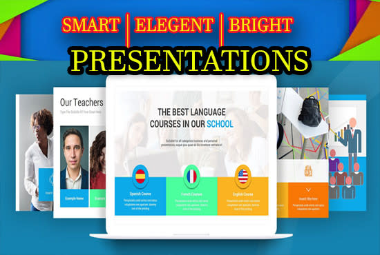 design presentations in prezi, powerpoint, and google slides
