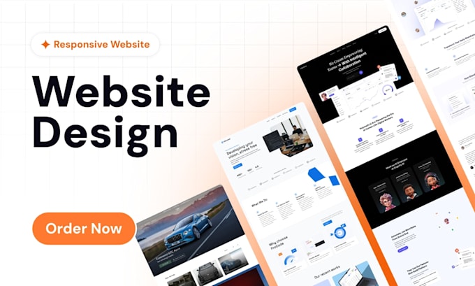 design a modern business website UI in figma
