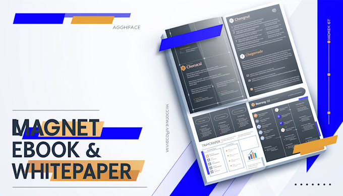 write a professional lead magnet ebook and corporate whitepaper