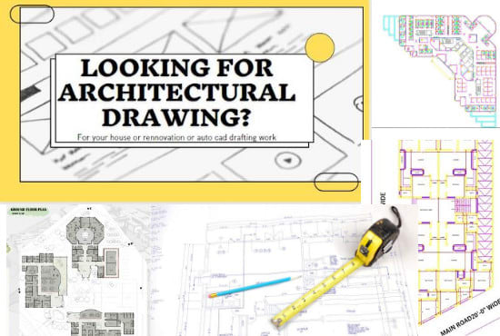 design professional architectural floor plan design in autocad