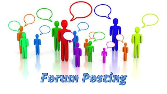 provide you high da pa 50 forum posting and backlink