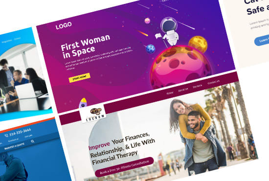 design best banners sliders for e commerce or any website