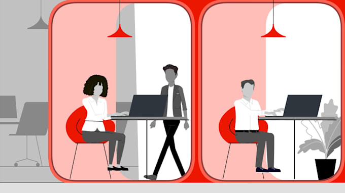 create a 2d explainer video or sale video