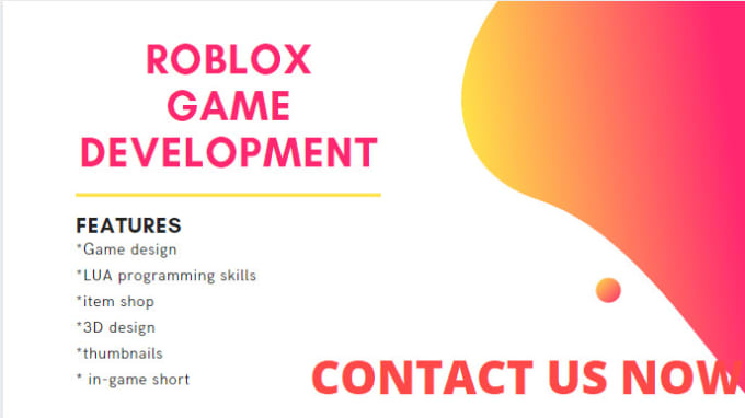 Develop 3d 2d Game Roblox Game For You By John Wiick - develop roblox roblox.com