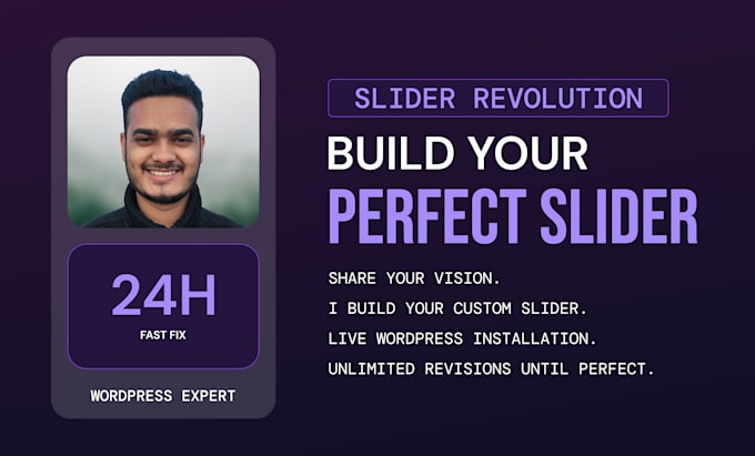 create an animated wordpress hero banner carousel and video sliders