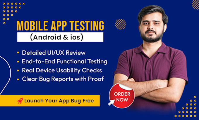 do the mobile app testing