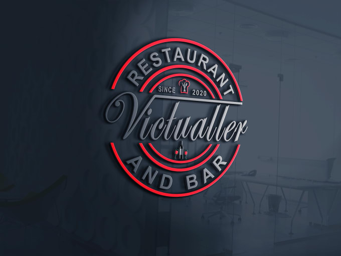 Do restaurant and bar logo design by Mraihan_hossain | Fiverr