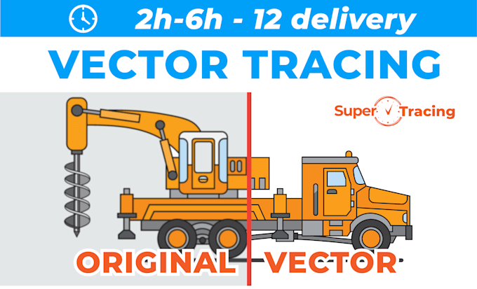 do vector tracing image, vectorize logo, convert to vector