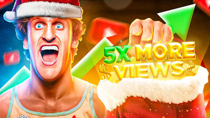 do vibrant youtube thumbnail design
