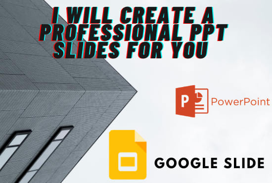 design and supply a slide show presentation on PPT