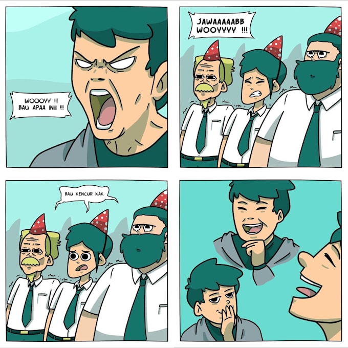 create awesome comic strip from your story