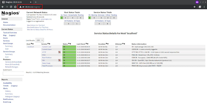 add free nagios monitoring server