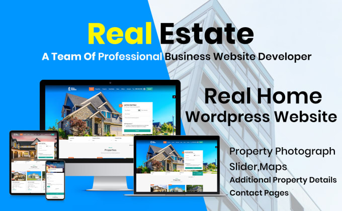 I will design real estate oncarrot wordpress website integrated with idx,mls  - Xprexity Freelancers Market Place