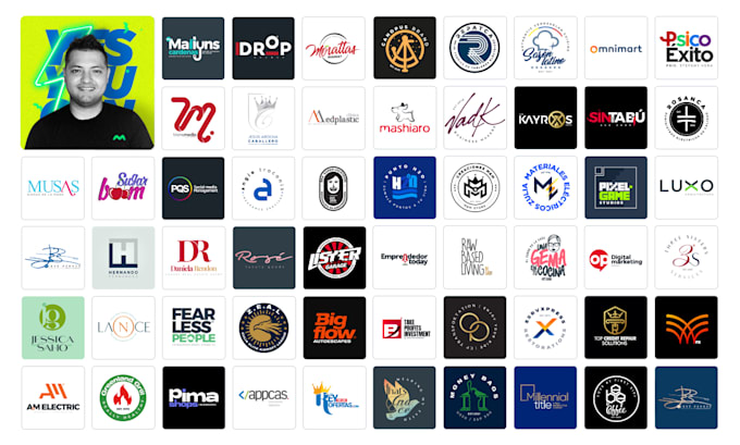 do creative unique logo design
