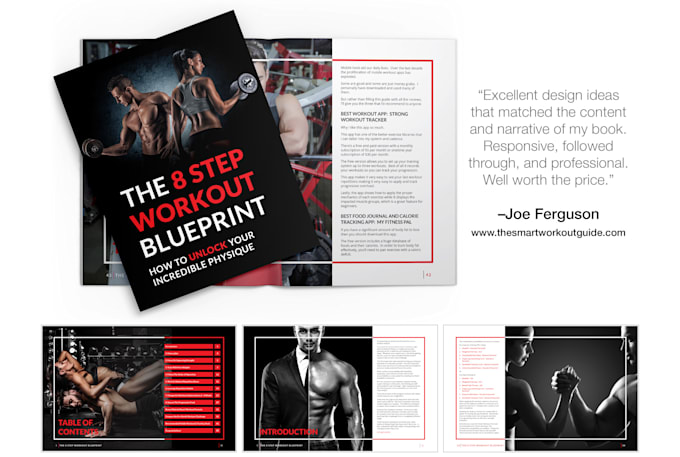 design professional book and ebook layout design