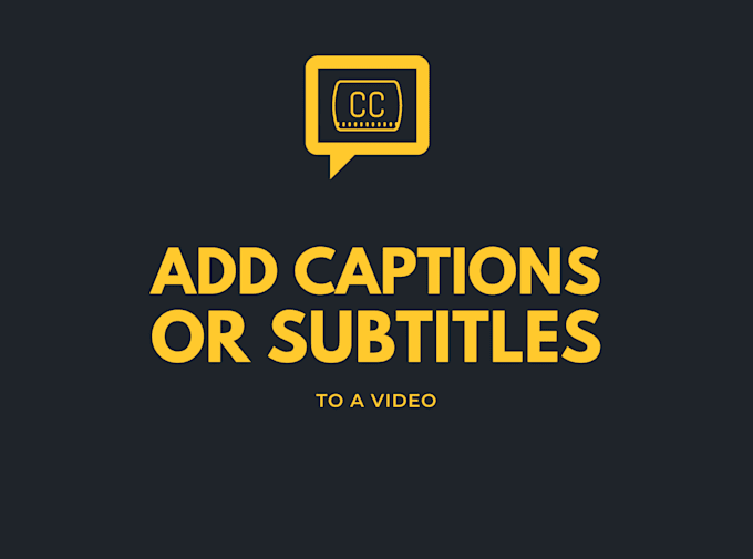 do any subtitle or srt file for any english video or audio