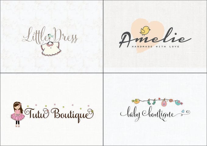 Design Cute Baby Shop And Baby Shower Logo By Sania Arrvi786