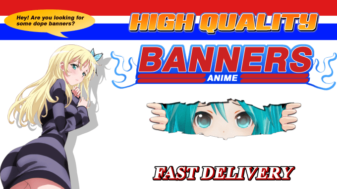 Design Dope Gaming And Anime Banner For Youtube Twitch Etc By Lukavlone Are you searching for anime banner png images or vector? design dope gaming and anime banner for