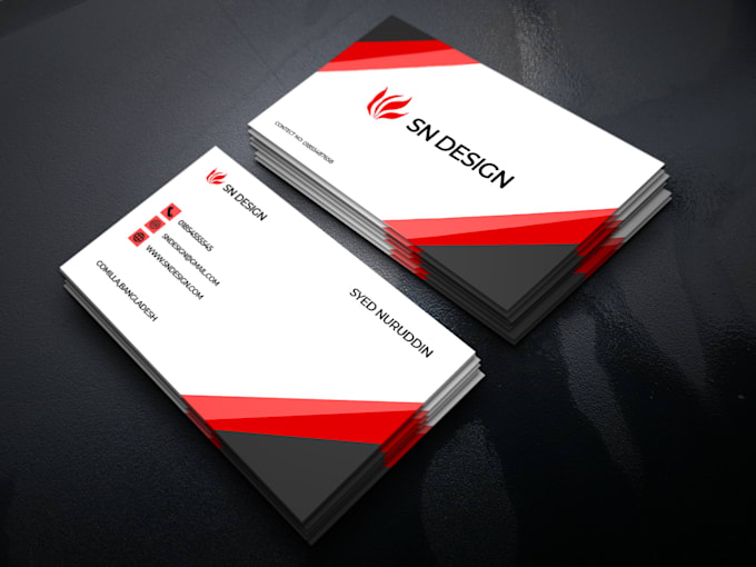 create stunning business card design