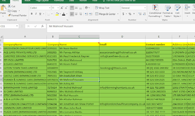 do web scraping,data scraping in excel in few hours
