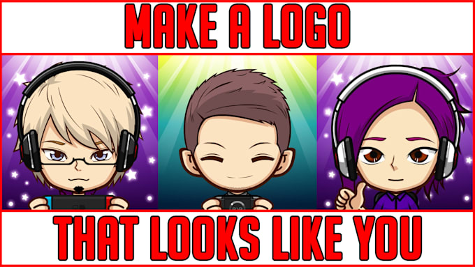 make a logo,avatar that looks like you