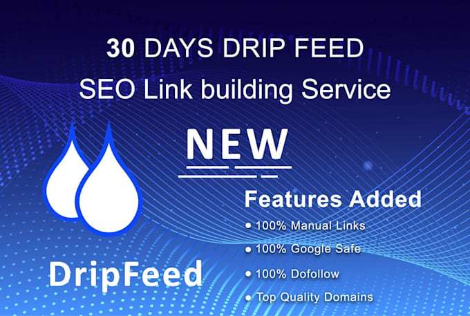 submit 30 days drip feed  service