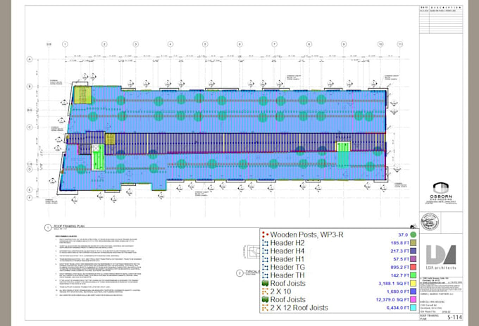 do material take off and cost estimation of framing and structure