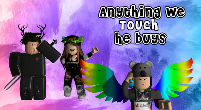 Create A Custom Roblox Thumbnail By Princessfunny - how to create custom roblox characters