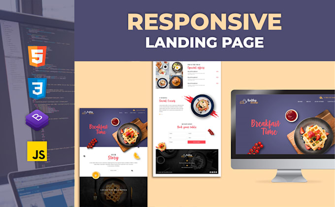 Design a high conversion custom landing page by Zaforesadek | Fiverr