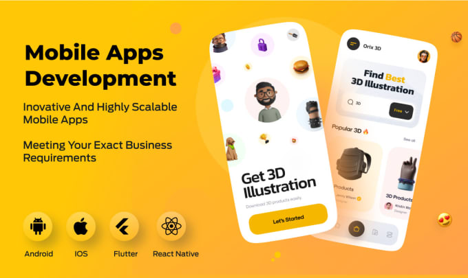 develop native and hybrid mobile applications