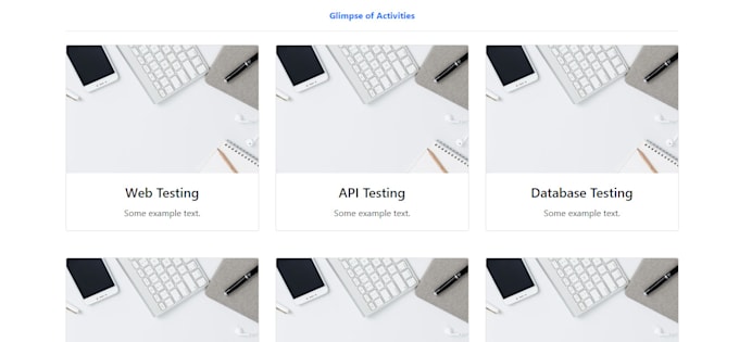 create responsive single page website with bootstrap