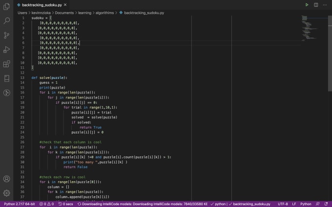 Create a python script for you by Kevinnzioka | Fiverr