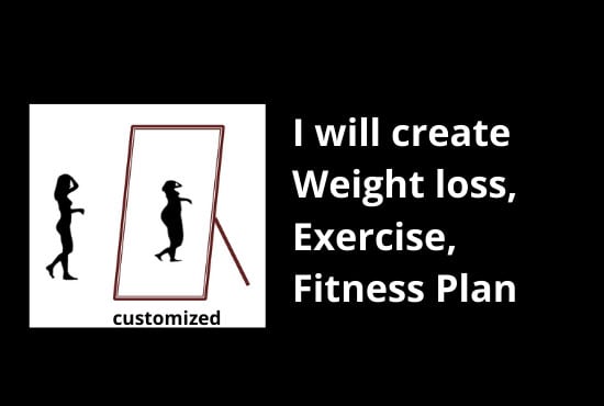 create weight loss,exercise and physiotherapy plan