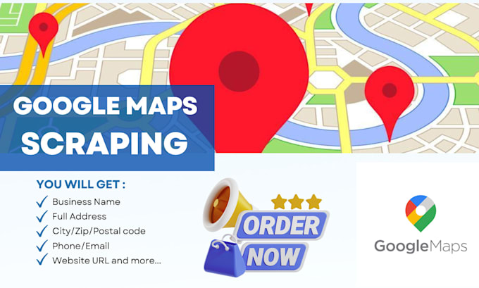 scrape google maps for business leads with emails
