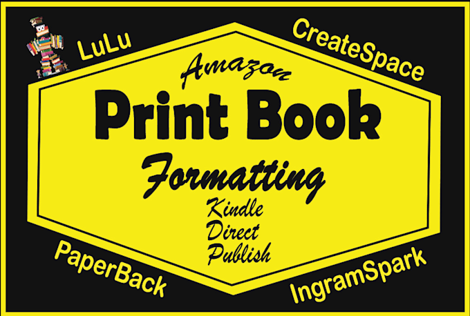 convert your file into paperback or ebook for lulu, ingramspark