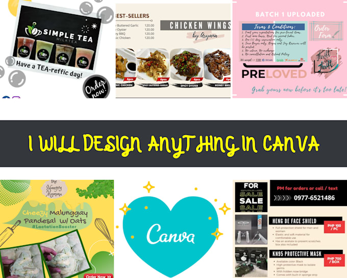 do graphic designs using canva