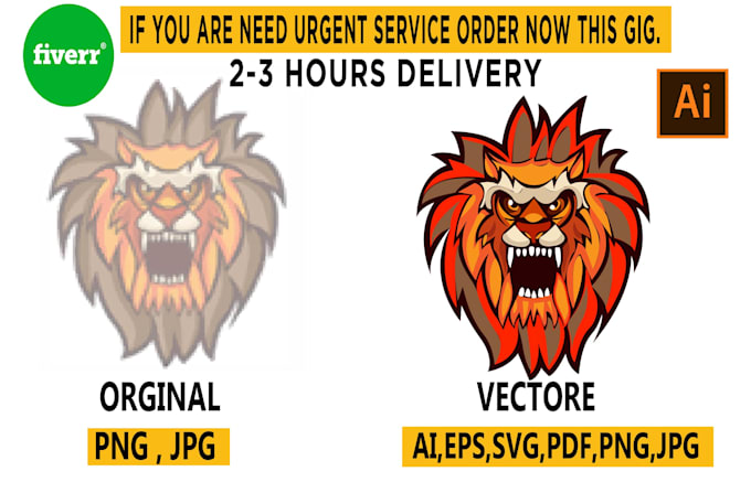 do your logo line art vectorize tracing recreate
