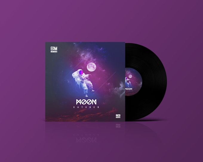 Professionally design your album cover art or music artwork by Da_crew